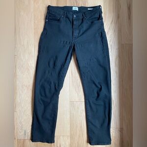 Citizens Of Humanity Skyla Black Ankle Jeans